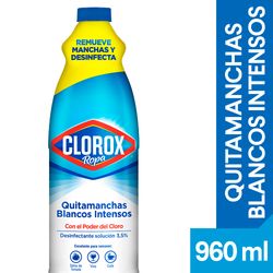 Cloro ropa Clorox blancos Intensos 960 g