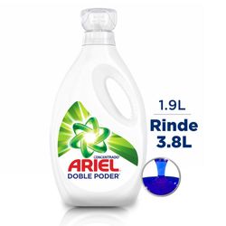 Detergente Ariel power liquid botella 1.9 L