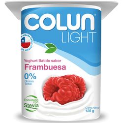 Yoghurt Colun light frambuesa 125 g