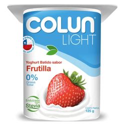 Yoghurt Colun light frutilla 125 g
