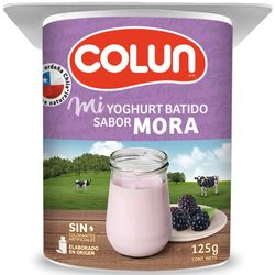 Yoghurt Colun mora 125 g