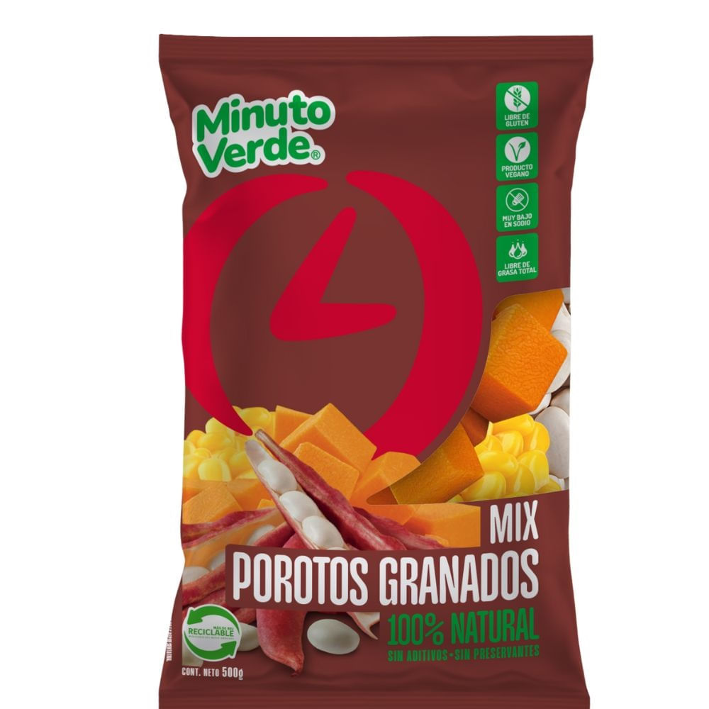 Mix para porotos granados Minuto Verde 500 g
