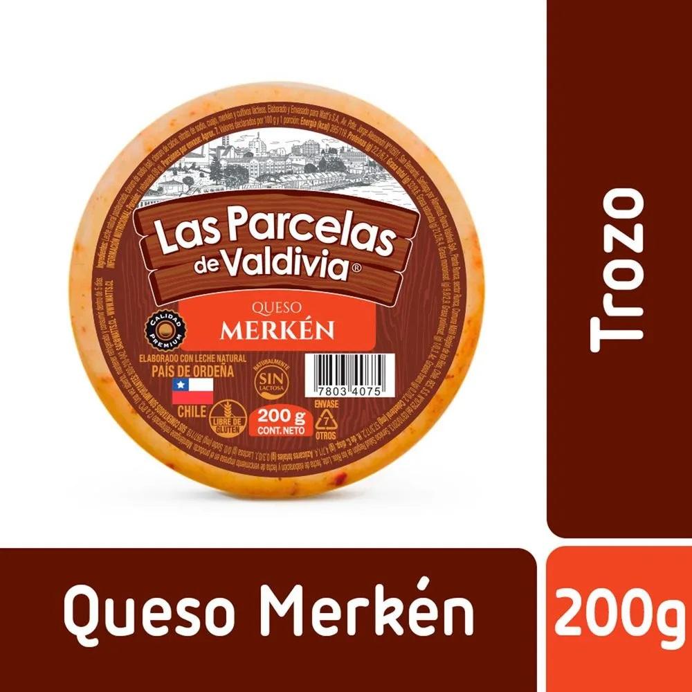 Queso Las Parcelas de Valdivia sabor merkén 200 gr