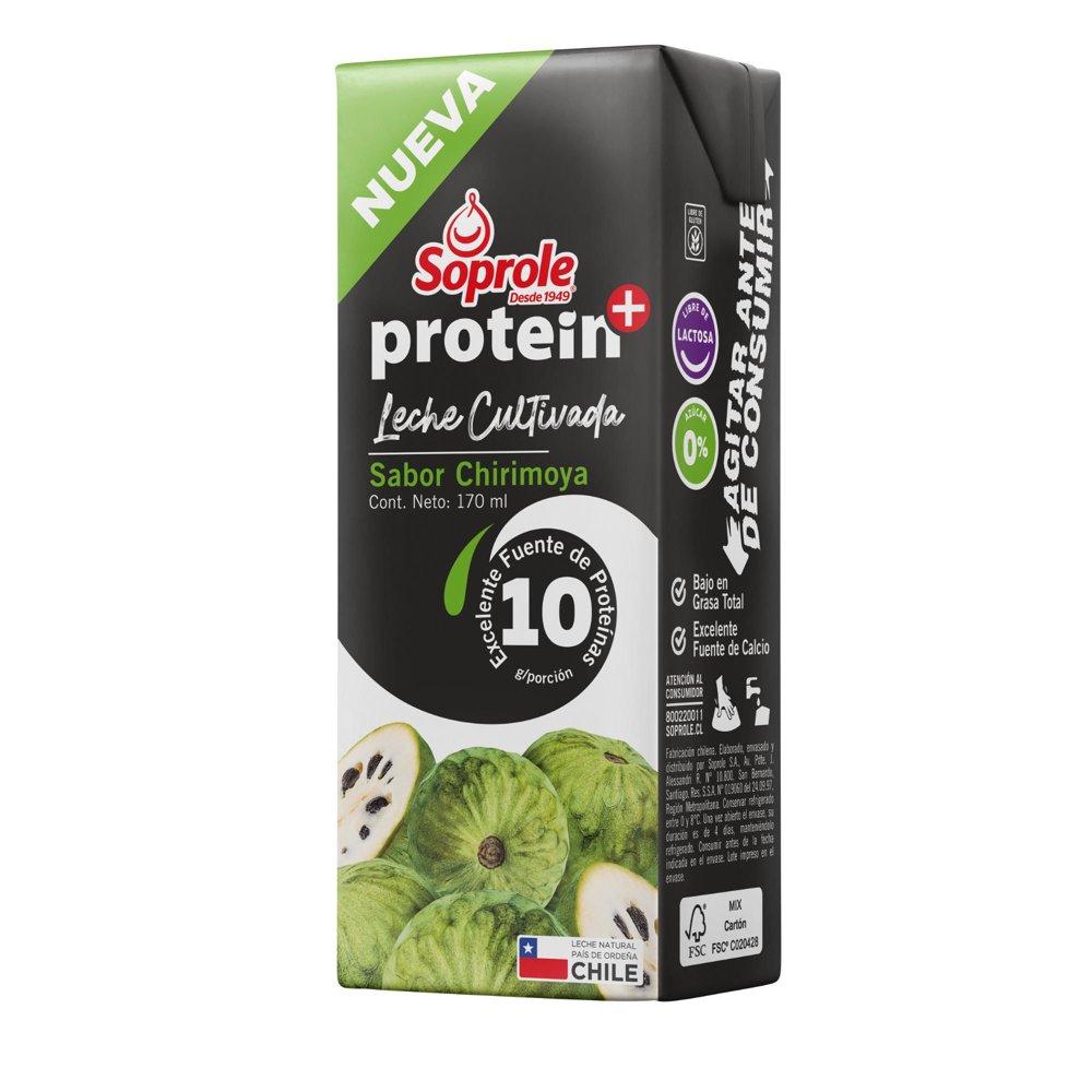 Leche cultivada Soprole proteína sabor chirimoya cajita 170 ml