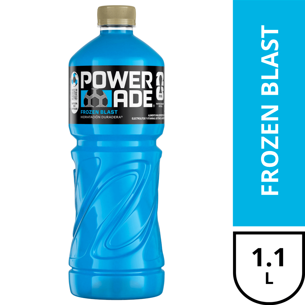 Bebida isotónica Powerade frozen blast 1.1 L