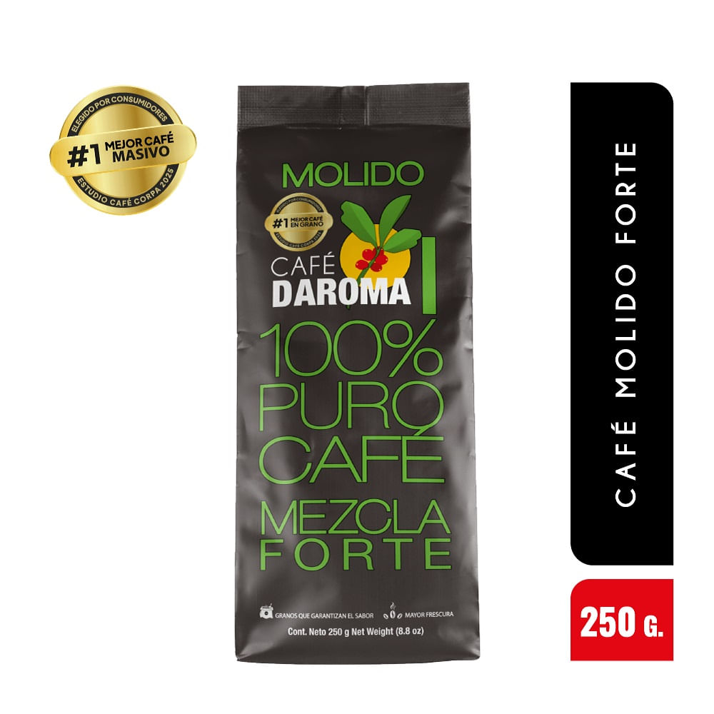 Café molido D´aroma forte 250 g